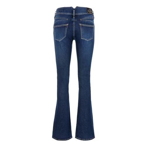 Herrlicher Prime New Damen Jeans Bootcut-Jeans Hose Wide-Leg mit Stretchanteil