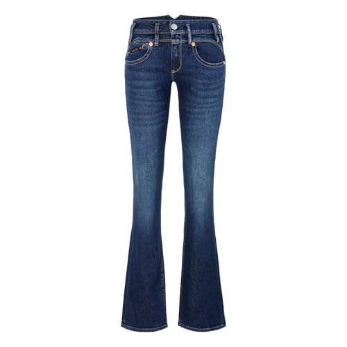 Herrlicher Prime New Damen Jeans Bootcut-Jeans Hose Wide-Leg mit Stretchanteil