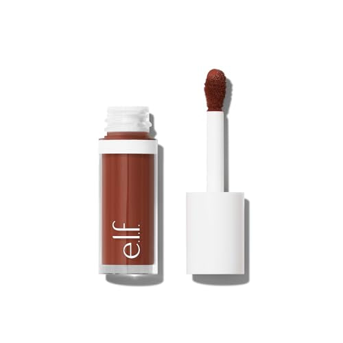 e.l.f. Camo Liquid Blush, Langanhaltendes Flüssiges Rouge Für Hochpigmentierte Farbe, Sorgt Für Ein Weiches, Taufrisches Finish, Vegan & Tierversuchsfrei, Dusty Rosé