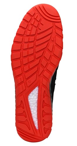 ELTEN Sicherheitsschuhe Maddox Boa Black-red Low ESD S3 Unisex Sicherheitsstiefel