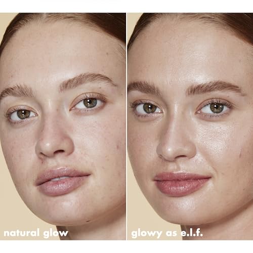 e.l.f. Halo Glow Liquid Filter, Complexion Booster For A Glowing, Soft-Focus Look, Infused With Hyaluronic Acid, Vegan & Cruelty-Free, 0.5 Fair