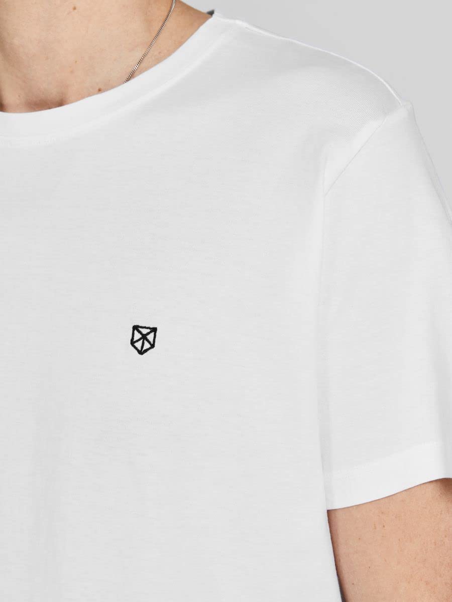 JACK & JONES Herren Rundhals T-Shirt JPRBLABRODY - Regular Fit 5er Pack XS S M L XL XXL 100% Baumwolle