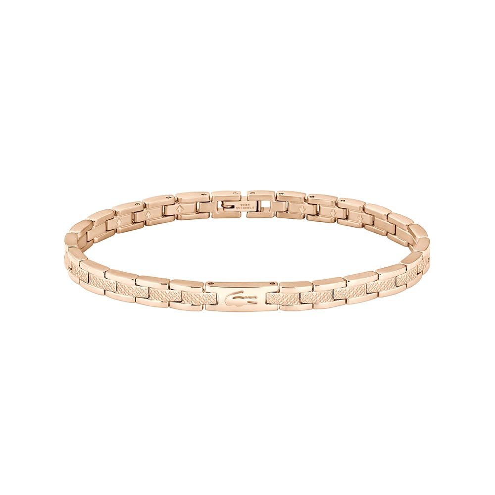 Lacoste Armband mit Knebelverschluss Kollektion METROPOLE Verziert mit petit piqué Muster - Erhältlich für ihn und sie