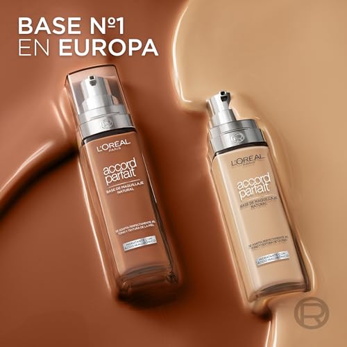 L'Oréal Paris Make up, Flüssige Foundation mit Hyaluron und Aloe Vera, True Match Make-Up, Nr. 5.N Sand, 30 ml