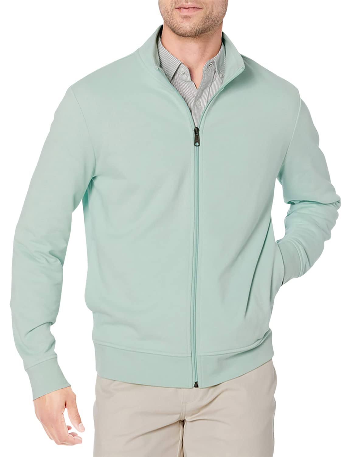 Amazon Essentials Mens Full Zip Fleece Jacket
