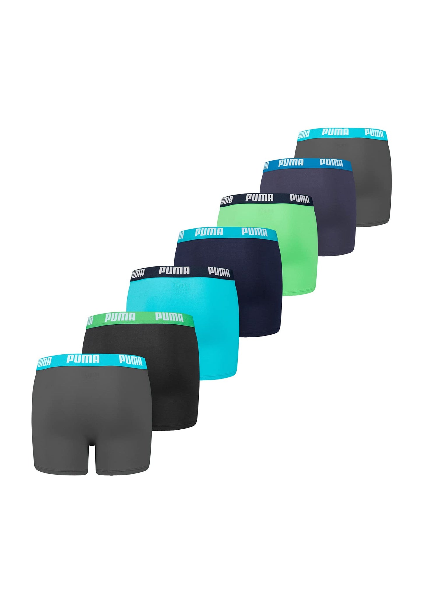 PUMA Boxershorts Jungen Kinder Unterhose Unterwäsche 7 er Pack