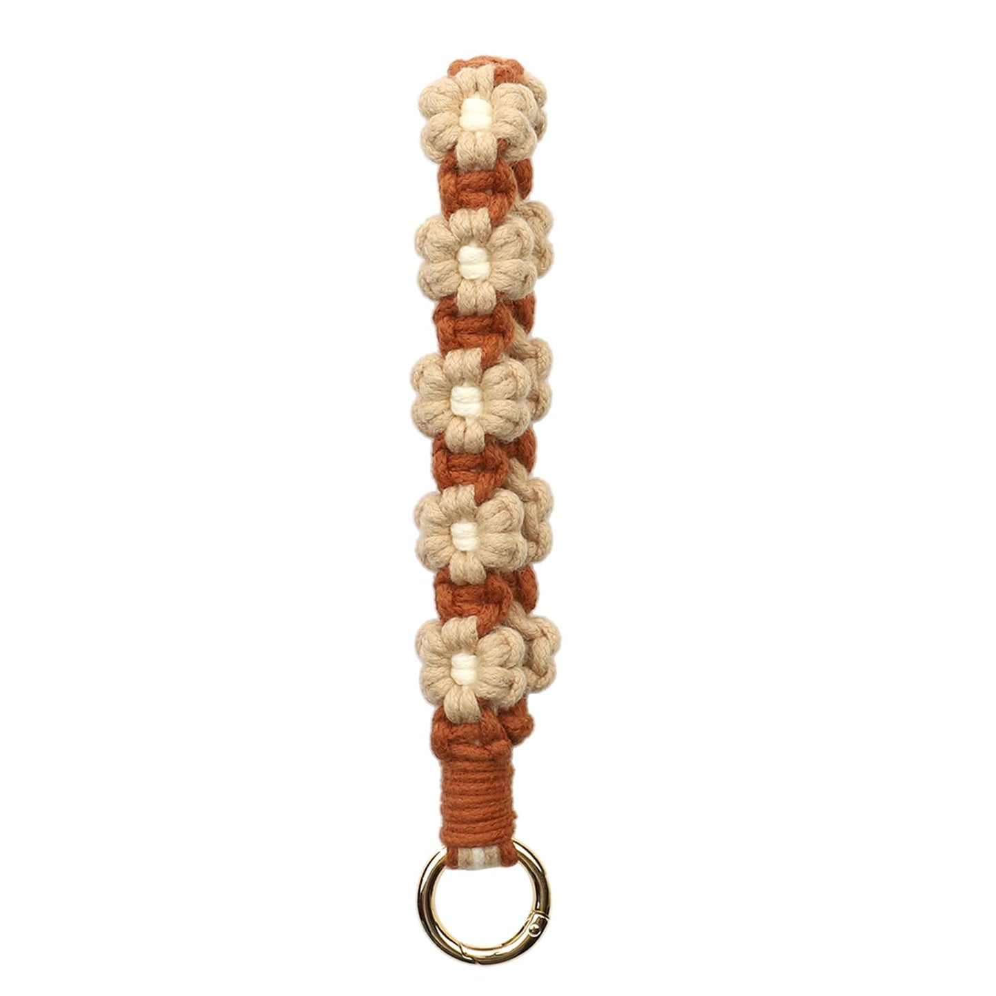 AOKSUNOVA Key Ring Band Macrame Lanyard Short Key Pendant Girls Gift for Women