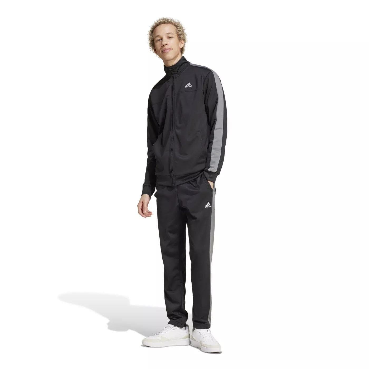 adidas Herren Spw Small Logo Tricot Colorblock Tracksuits Trainingsanzug