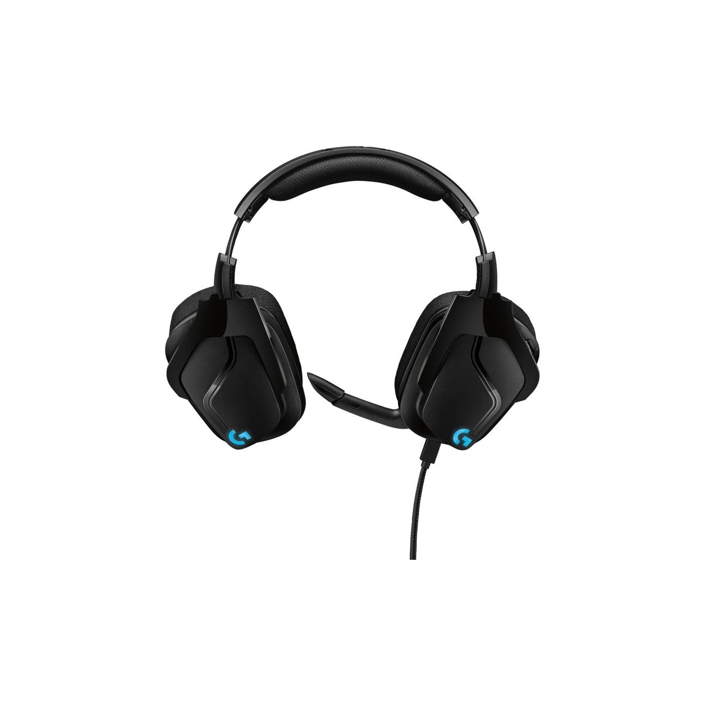 Logitech G935 kabelloses Gaming-Headset mit LIGHTSYNC RGB, 7.1 Surround Sound, DTS Headphone:X 2.0, 50mm Treiber, Flip-Stummschaltung, Wireless Verbindung, PC/Xbox One/PS4/Nintendo Switch - Schwarz