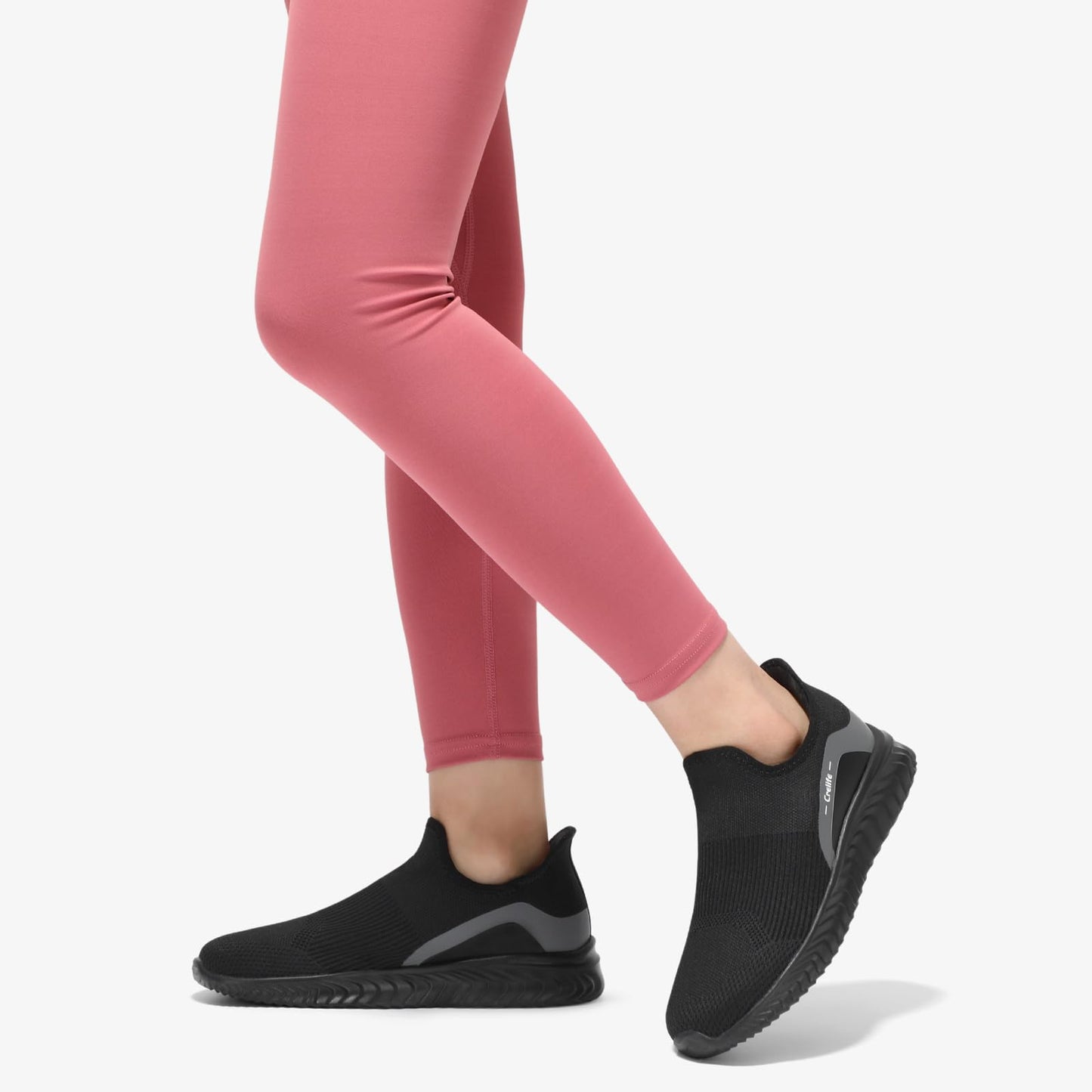 STQ Slip on Freihändig Damen Slip on Sneakers Bequem Orthopädische Schuhe