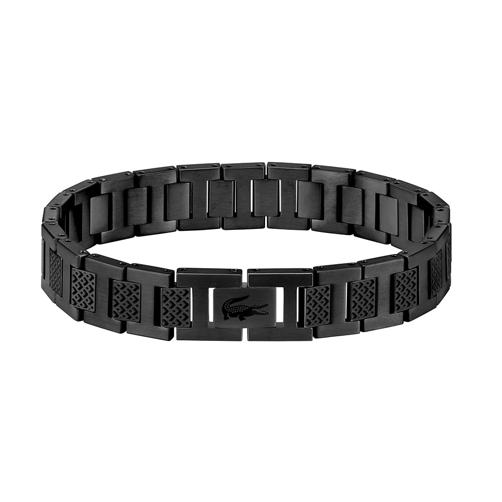 Lacoste Armband mit Knebelverschluss Kollektion METROPOLE Verziert mit petit piqué Muster - Erhältlich für ihn und sie