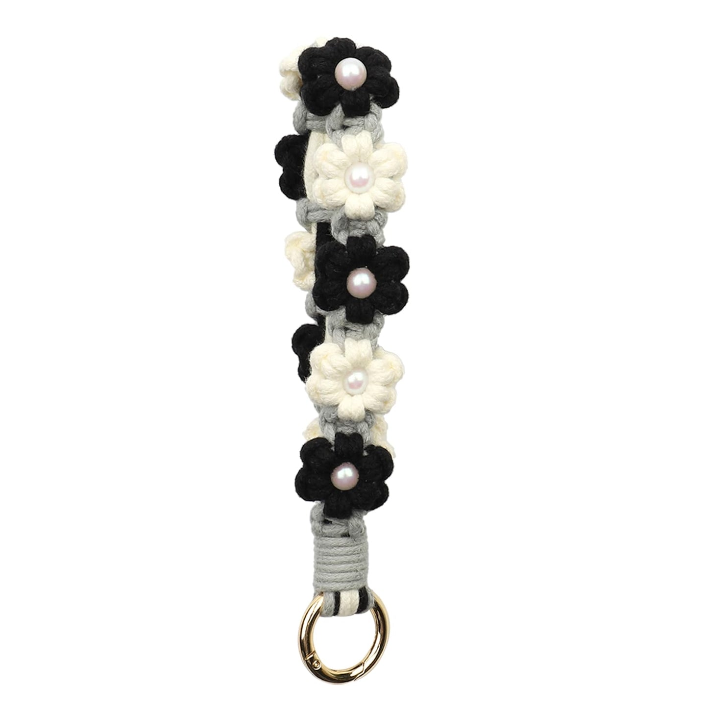 AOKSUNOVA Key Ring Band Macrame Lanyard Short Key Pendant Girls Gift for Women