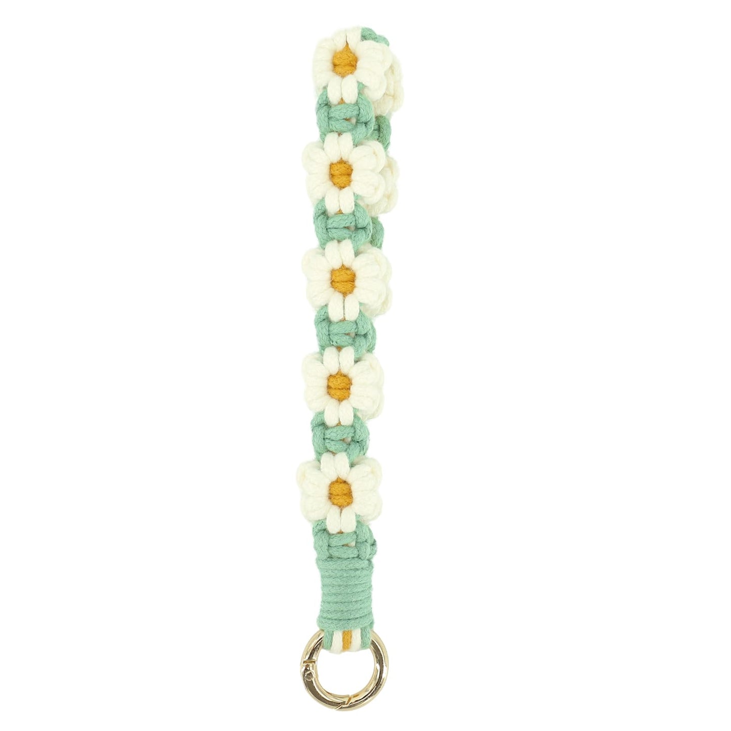 AOKSUNOVA Key Ring Band Macrame Lanyard Short Key Pendant Girls Gift for Women