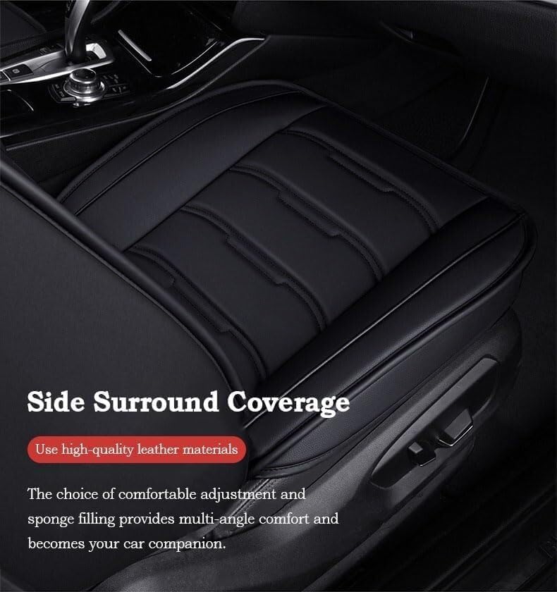Auto Leder Sitzbezüge Sets für BMW X1 X3 X4 X5 X6 1/3/4/5/6/7 F25 F10 E83 E84 E70 E87 E90 E92 320I F11 F20 F15 F16 F30, Autositzbezüge Sets rutschfest Wasserdicht Atmungsaktiv Bequem Seat Schonbezüge