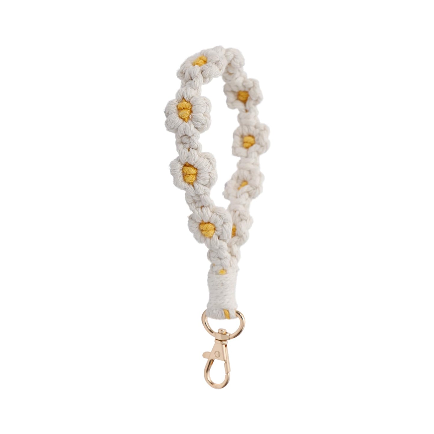 AOKSUNOVA Key Ring Band Macrame Lanyard Short Key Pendant Girls Gift for Women