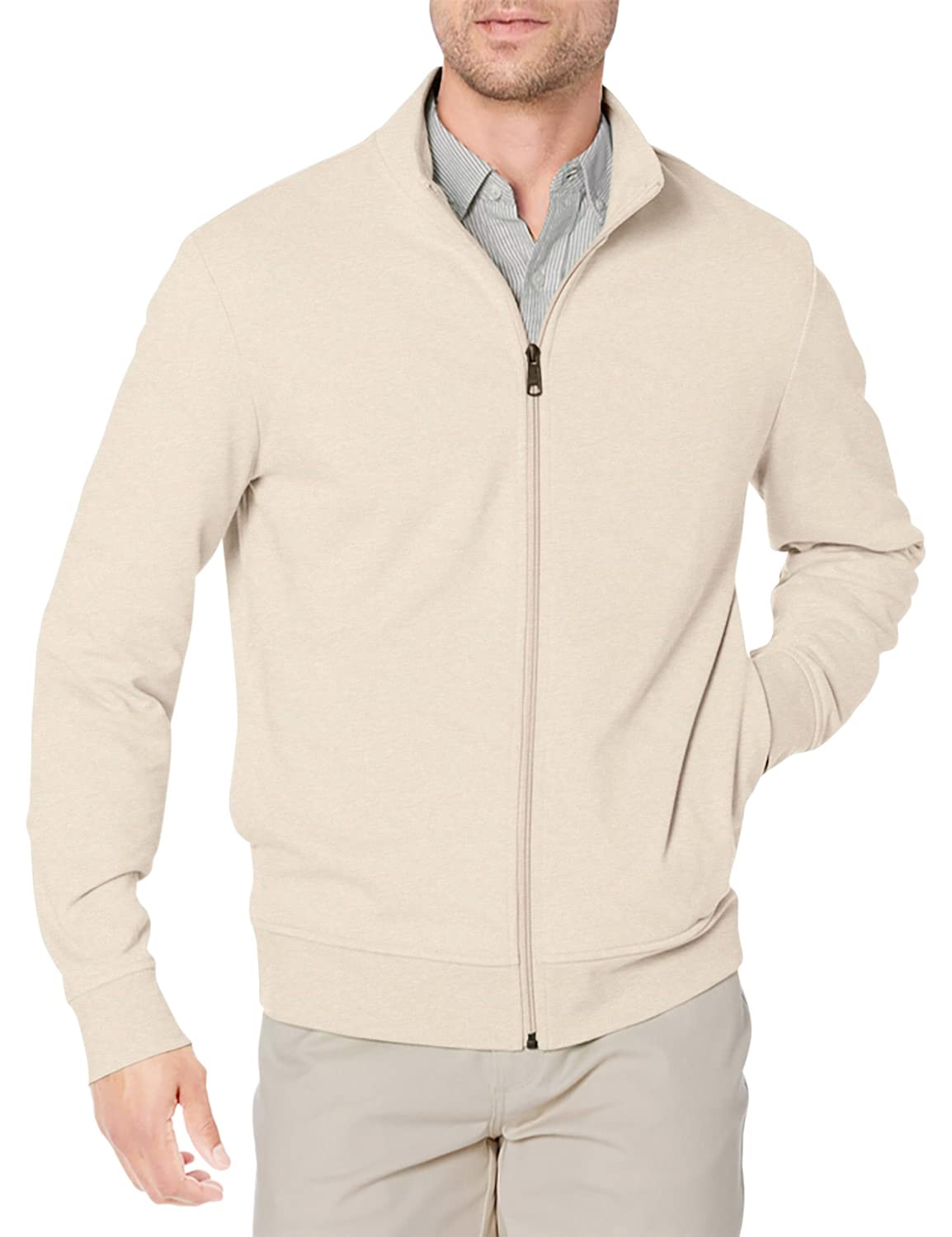 Amazon Essentials Mens Full Zip Fleece Jacket