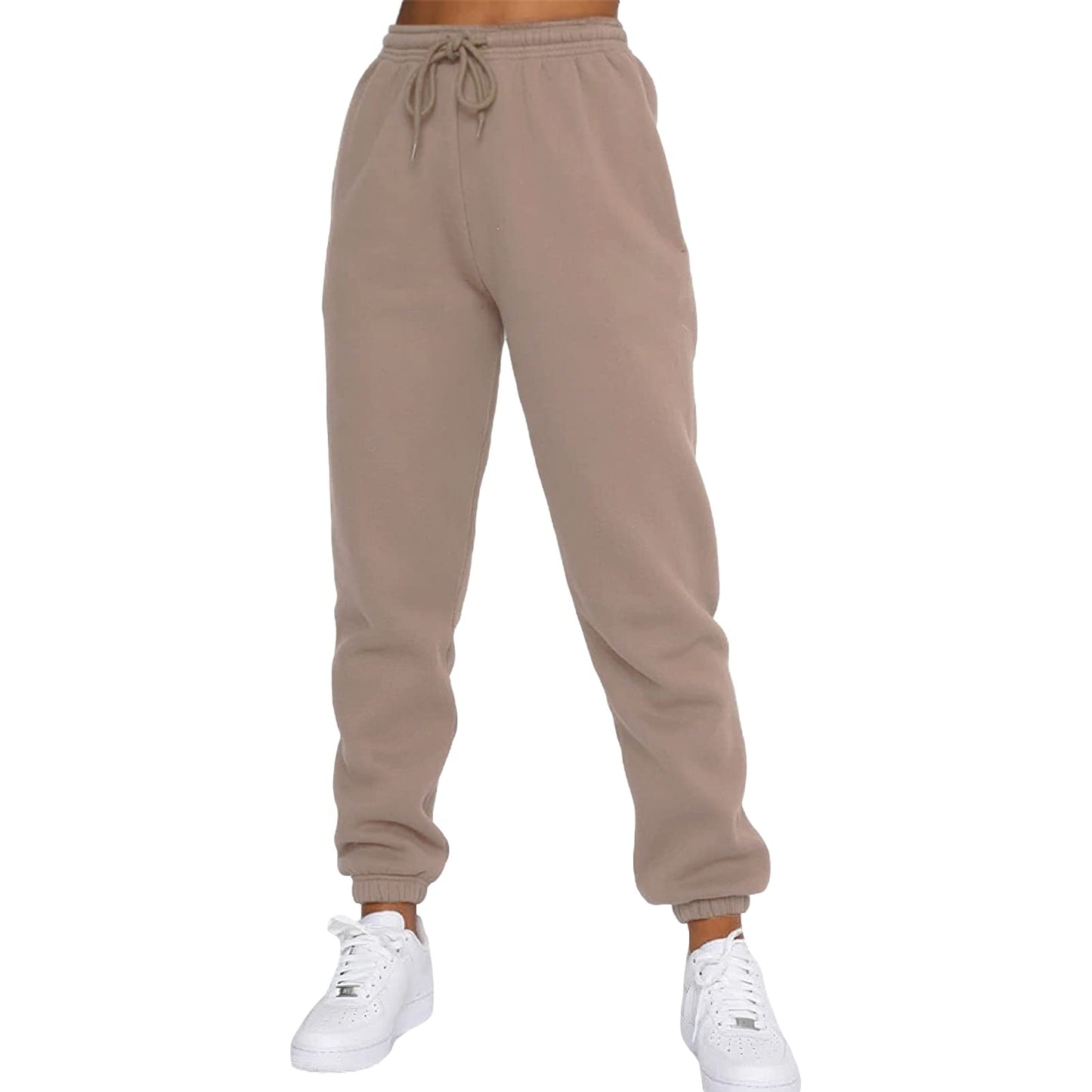amropi Trainingsanzug Damen Pullover Sweatshirt und Jogginghose Warm Vlies Kleidungsset