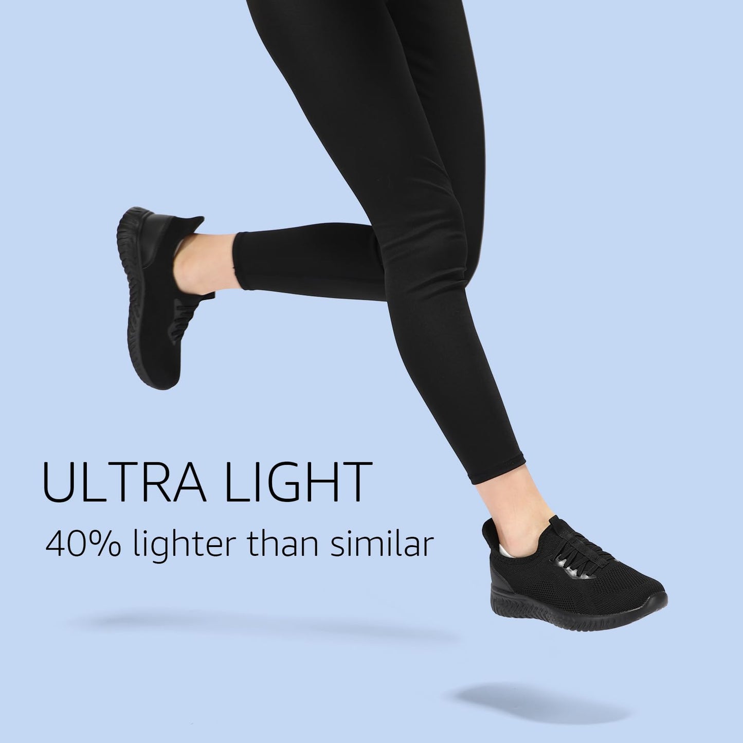 STQ Damen Slip on Sneakers Leichte Turnschuhe zum schlüpfen Bequeme Schlupfschuhe