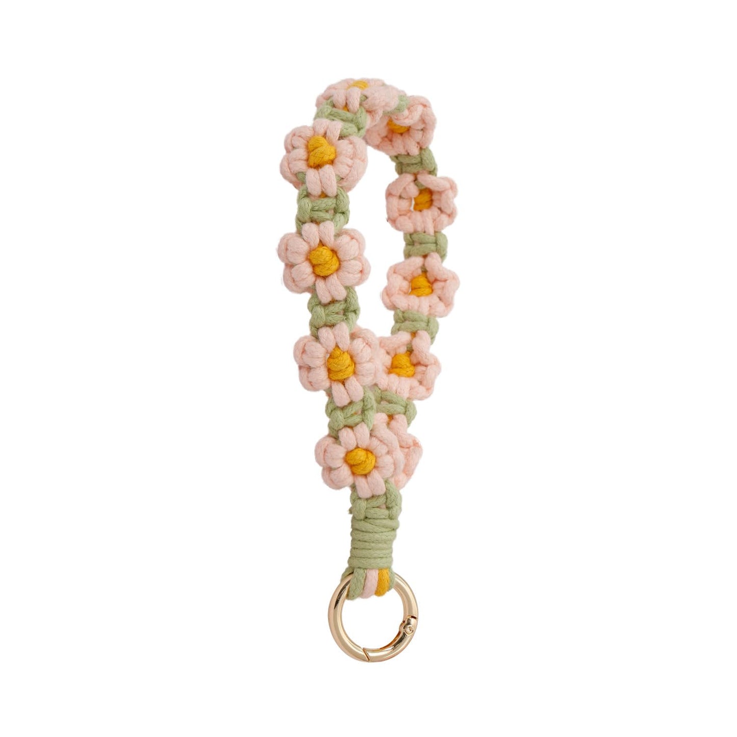 AOKSUNOVA Key Ring Band Macrame Lanyard Short Key Pendant Girls Gift for Women