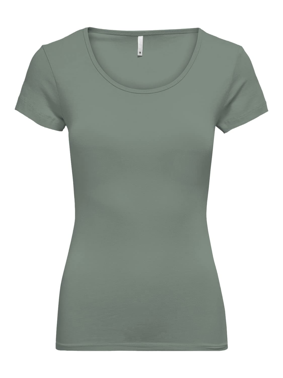 ONLY 3er Pack Damen T-Shirt schwarz oder weiß Kurzarm lang Basic Sommer T-Shirts XS S M L XL 15209153