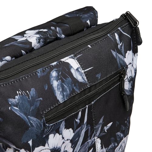 Ela Mo Rucksack Damen - Daypack schön u. durchdacht - Laptop Rucksäcke für Frauen - Anti Diebstahl Tasche für Schule, Uni, Business (Salmon)