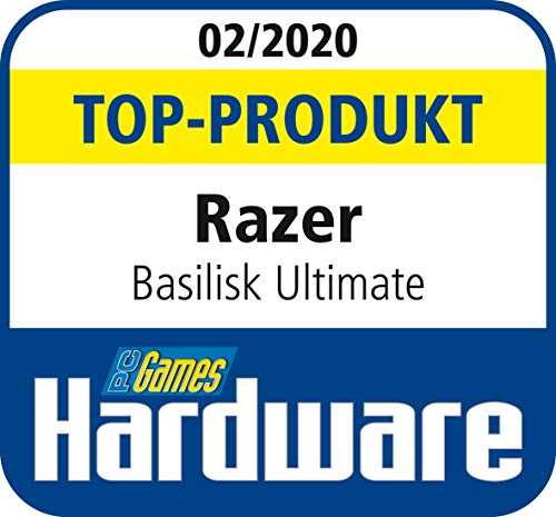 Razer Basilisk V3 - Kabelgebundene, anpassbare Gaming Maus mit Chroma RGB für PC/Mac (10+1 programmierbare Tasten, neigbares HyperScroll Mausrad, ergonomisches Design) Schwarz