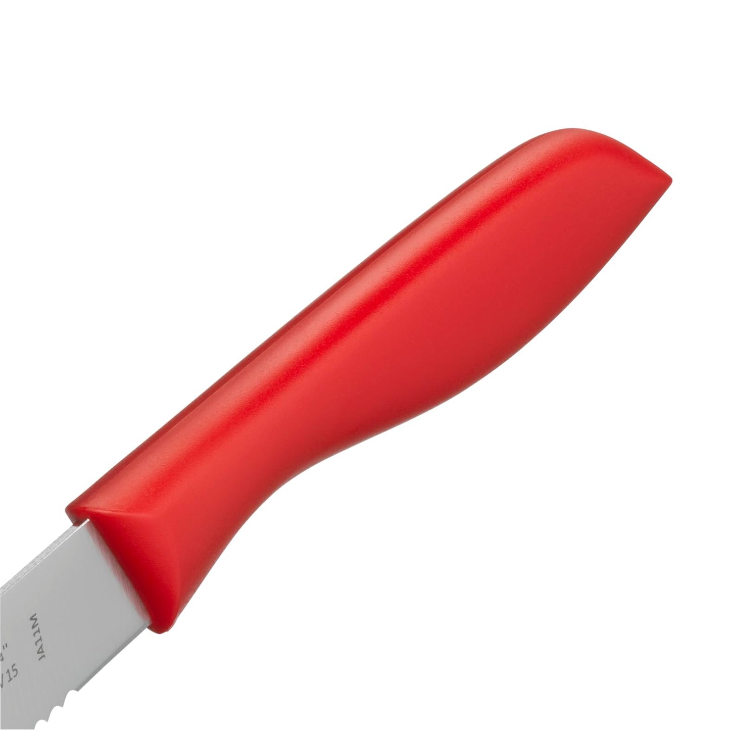 WMF Classic Line Frühstücksmesser Set 6-teilig, 23 cm, Brötchenmesser Wellenschliff, Brotzeitmesser, Spezialklingenstahl, Kunststoffgriff, schwarz