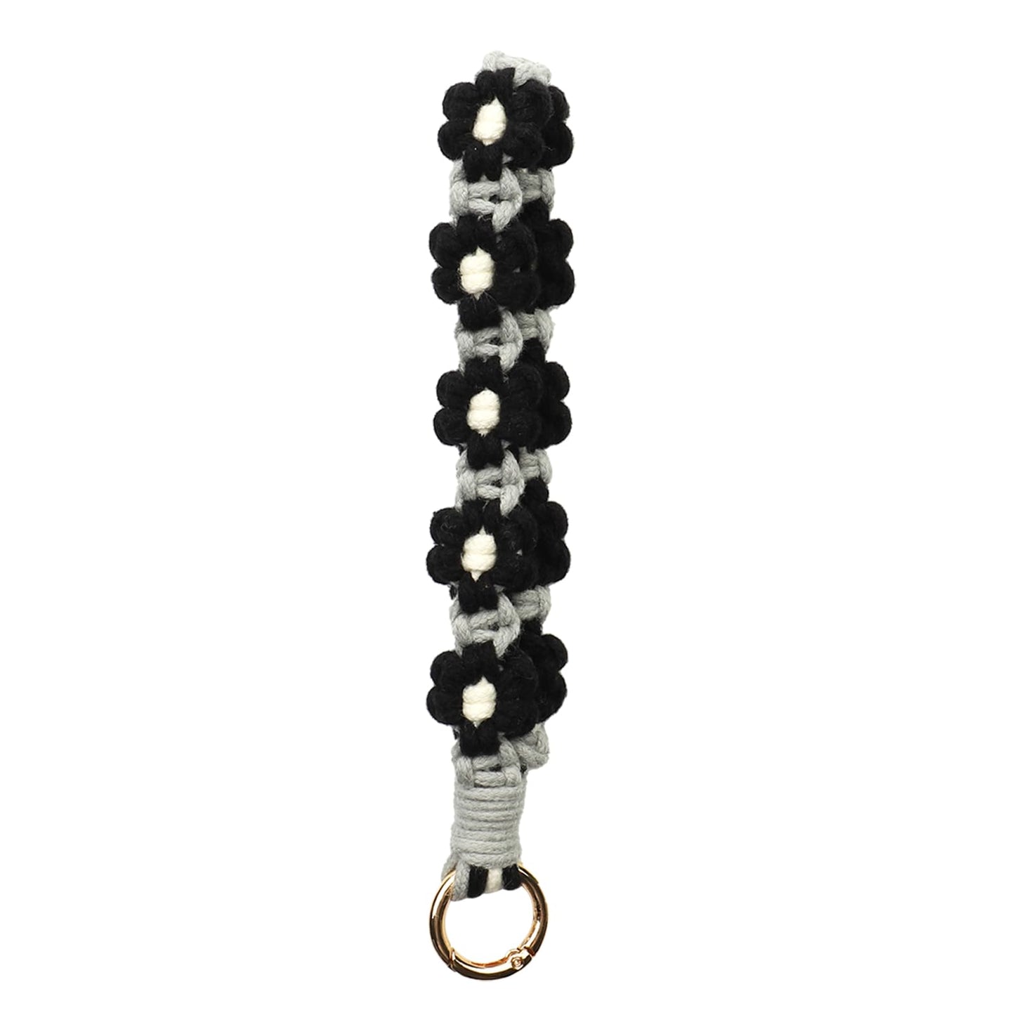 AOKSUNOVA Key Ring Band Macrame Lanyard Short Key Pendant Girls Gift for Women