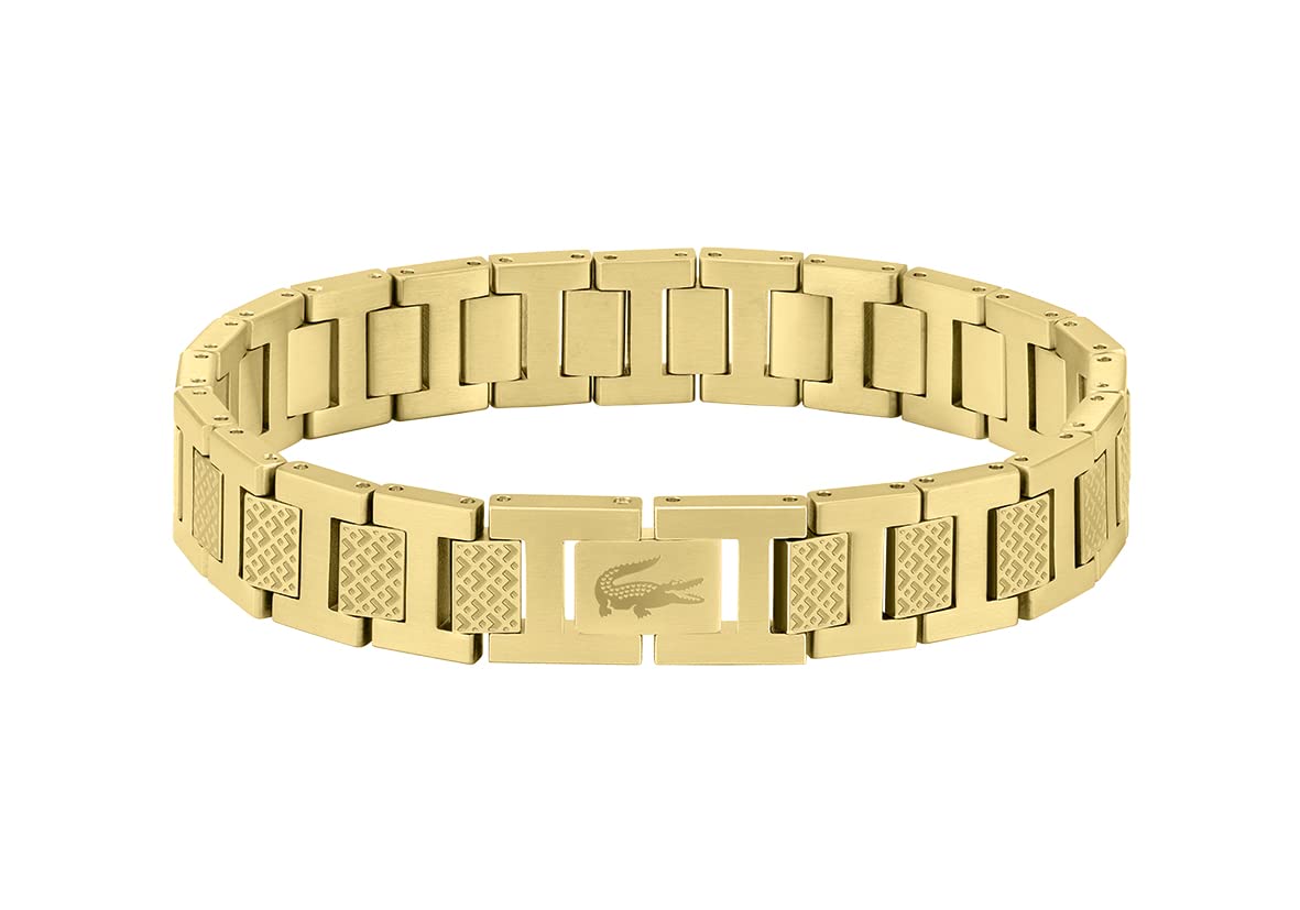 Lacoste Armband mit Knebelverschluss Kollektion METROPOLE Verziert mit petit piqué Muster - Erhältlich für ihn und sie