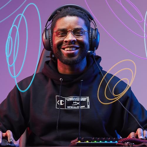 HyperX Cloud III – Kabelgebundenes Gaming-Headset, PC, PS5, Xbox Series X|S, abgewinkelte 53mm-Treiber, DTS, Memory-Schaum, Stabiler Rahmen, ultraklares 10mm-Mikrofon, USB-C, USB-A, 3,5mm, Schwarz