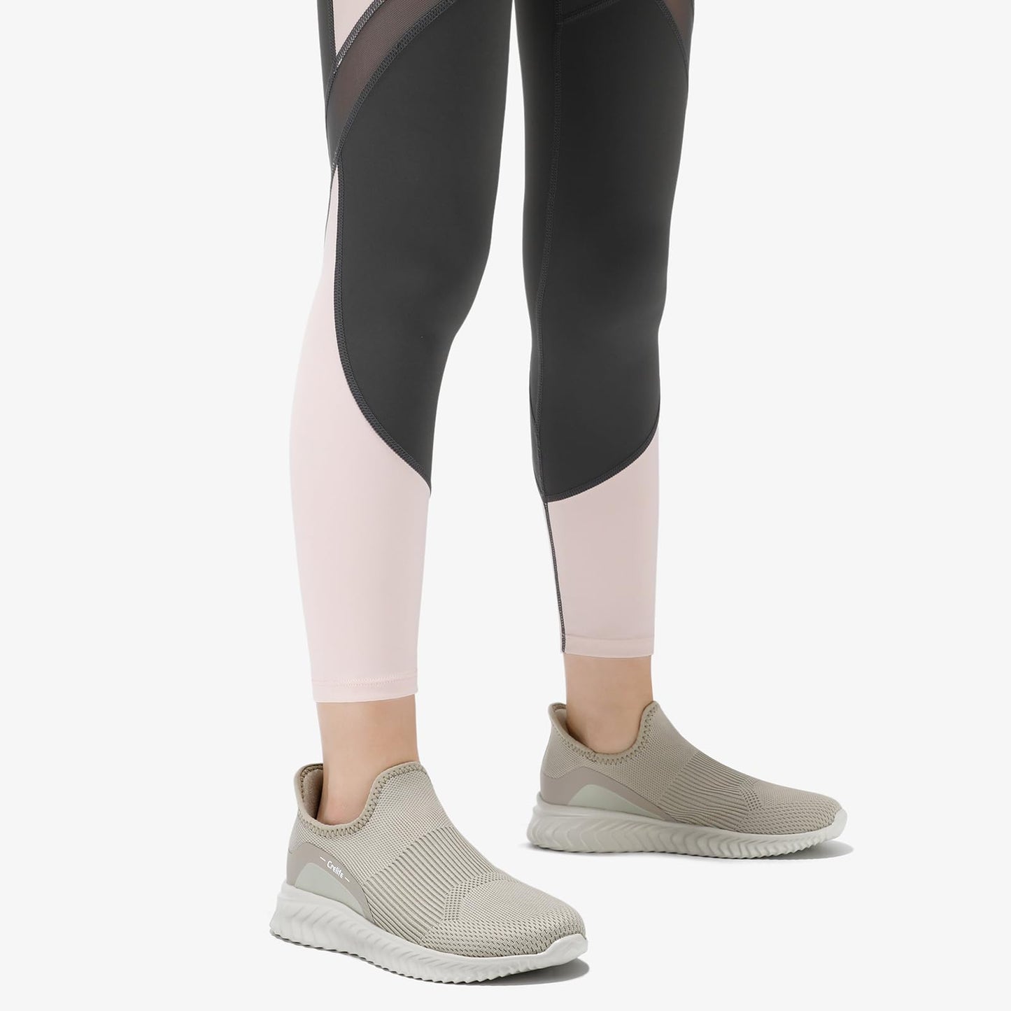 STQ Slip on Freihändig Damen Slip on Sneakers Bequem Orthopädische Schuhe