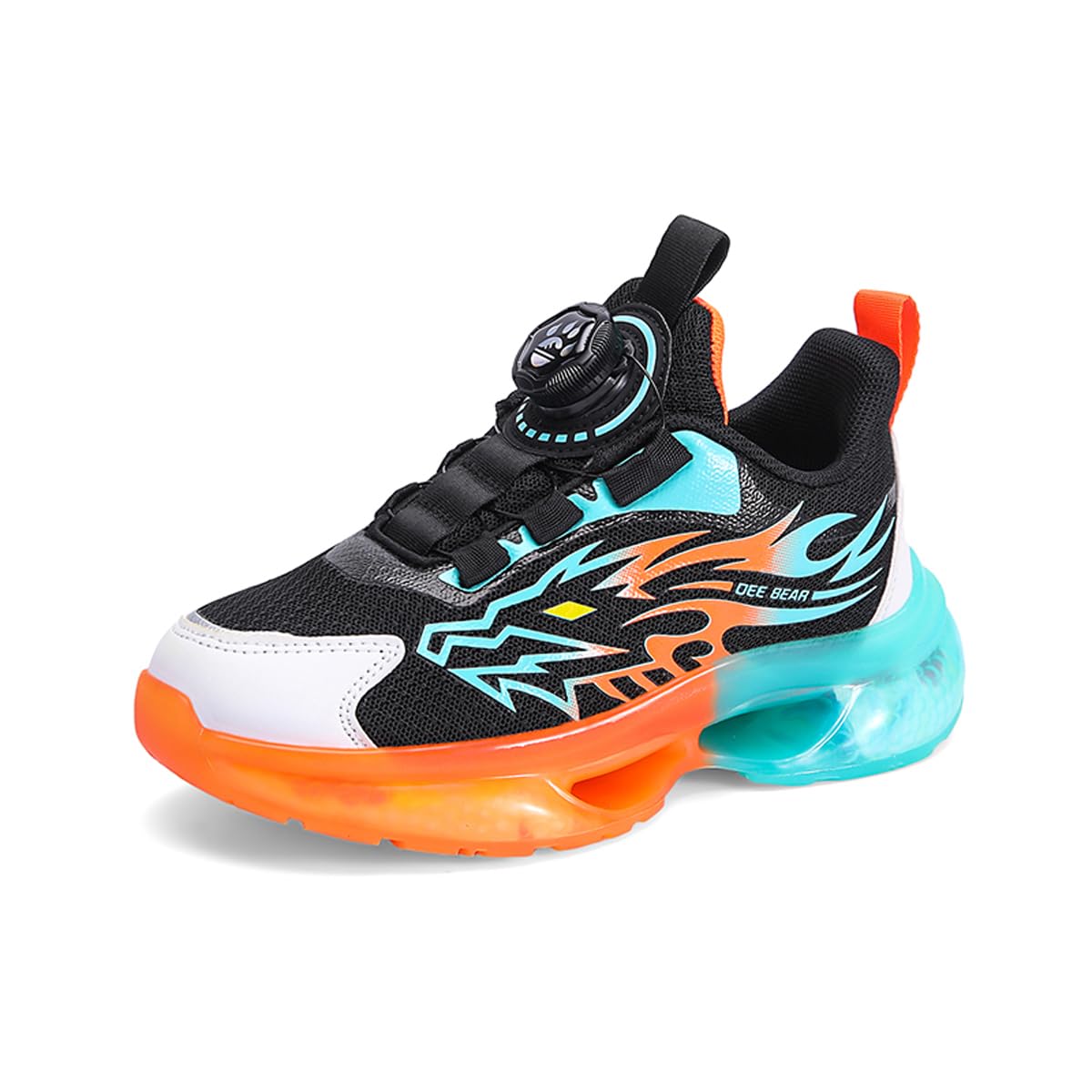 Kinder Sneaker Laufschuhe Mode Jungen Sportschuhe Tigermotiv Turnschuhe Bequem Atmungsaktiv Leicht Outdoor Sport Freizeit Schuhe Joggingschuhe Größe 28-39