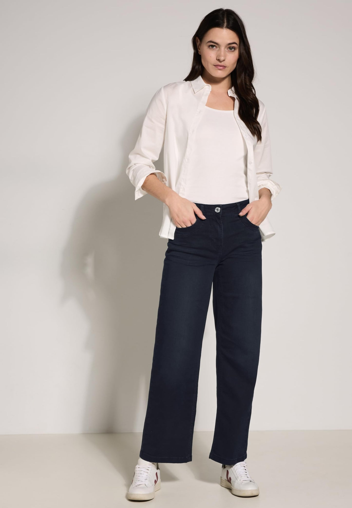 Cecil Damen Wide Leg Jeans