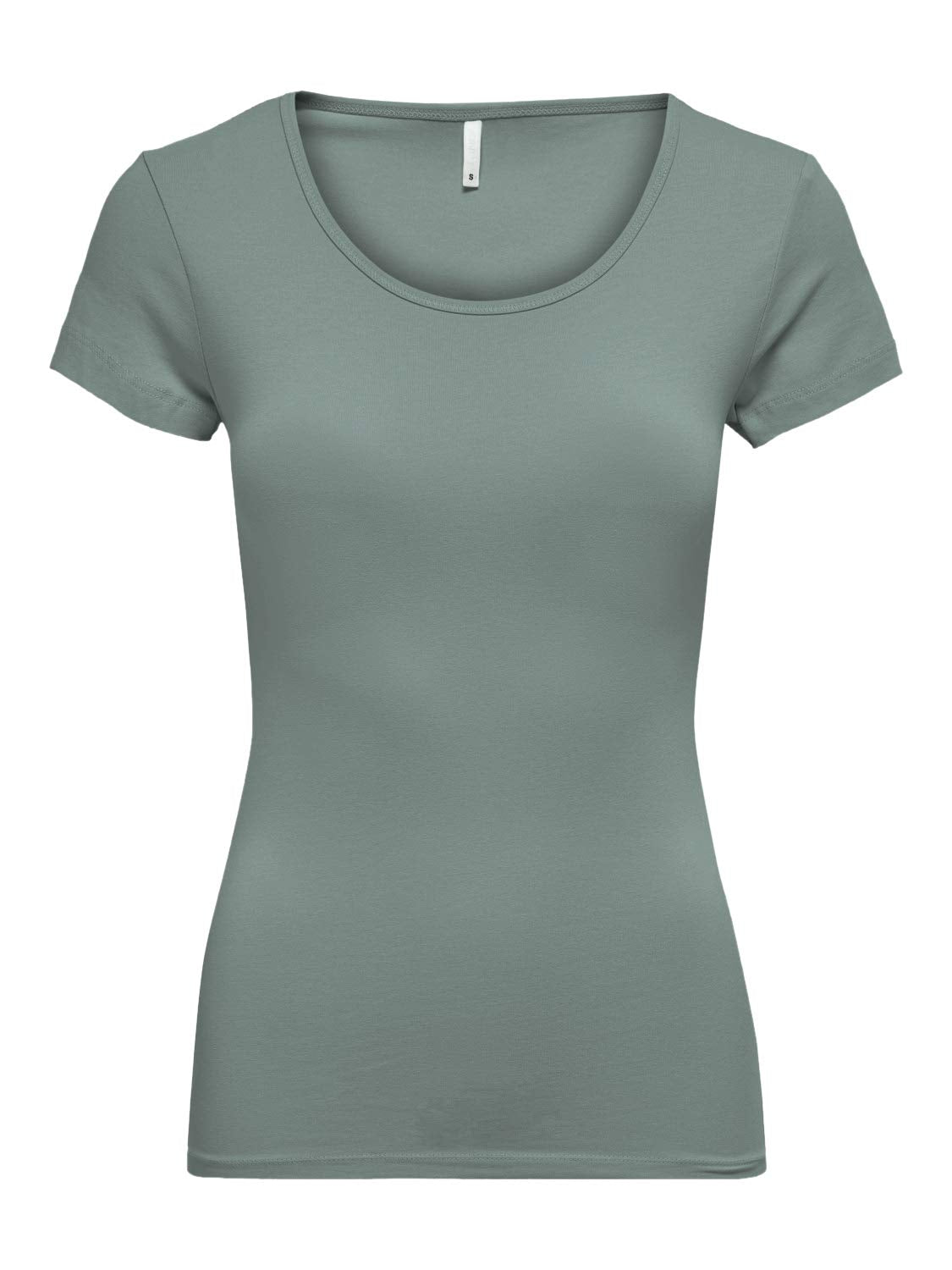 ONLY 3er Pack Damen T-Shirt schwarz oder weiß Kurzarm lang Basic Sommer T-Shirts XS S M L XL 15209153