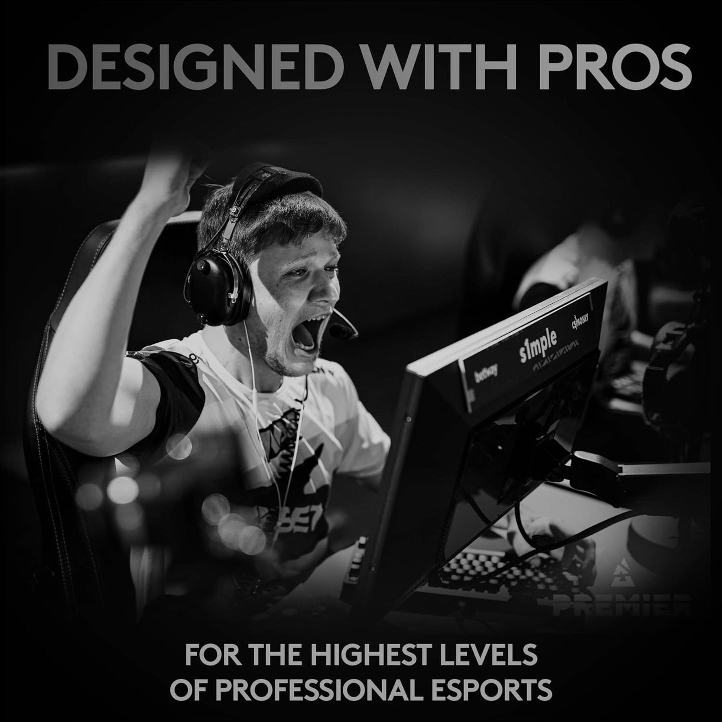 Logitech G PRO X SUPERLIGHT 2 LIGHTSPEED Kabellose Gaming-Maus, West Europa Verpackung, Lightweight, 60g, 8K-Abrufrate, 44K DPI, 5 programmierbare Tasten, USB-C, PC & Mac - Schwarz