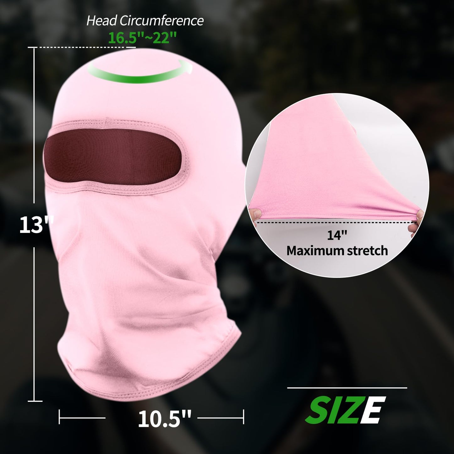 LONGKING Sturmhauben,Skimaske,Balaclava für Damen und Herren–UV-Schutz,Winddicht Warm,Motorradfahren,Snowboarden für Radfahren Outdoor Sports