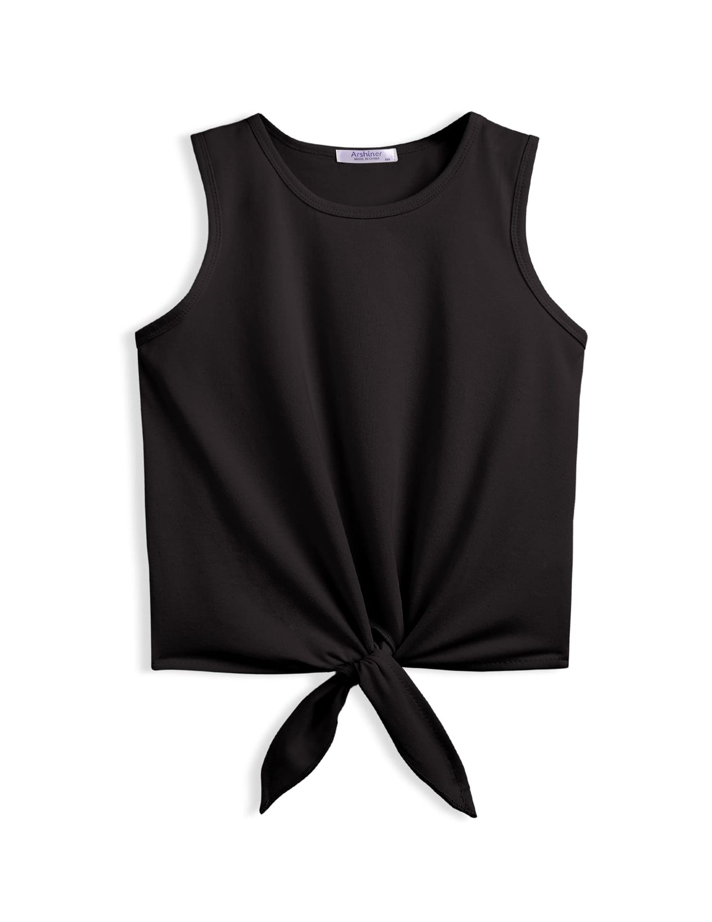 Arshiner Mädchen Tanktops mit Shorts Set Kinder Sommer Bekleidungssets Lässige Mode Ärmelloses T-Shirts Kleidung Sets für Mädchen