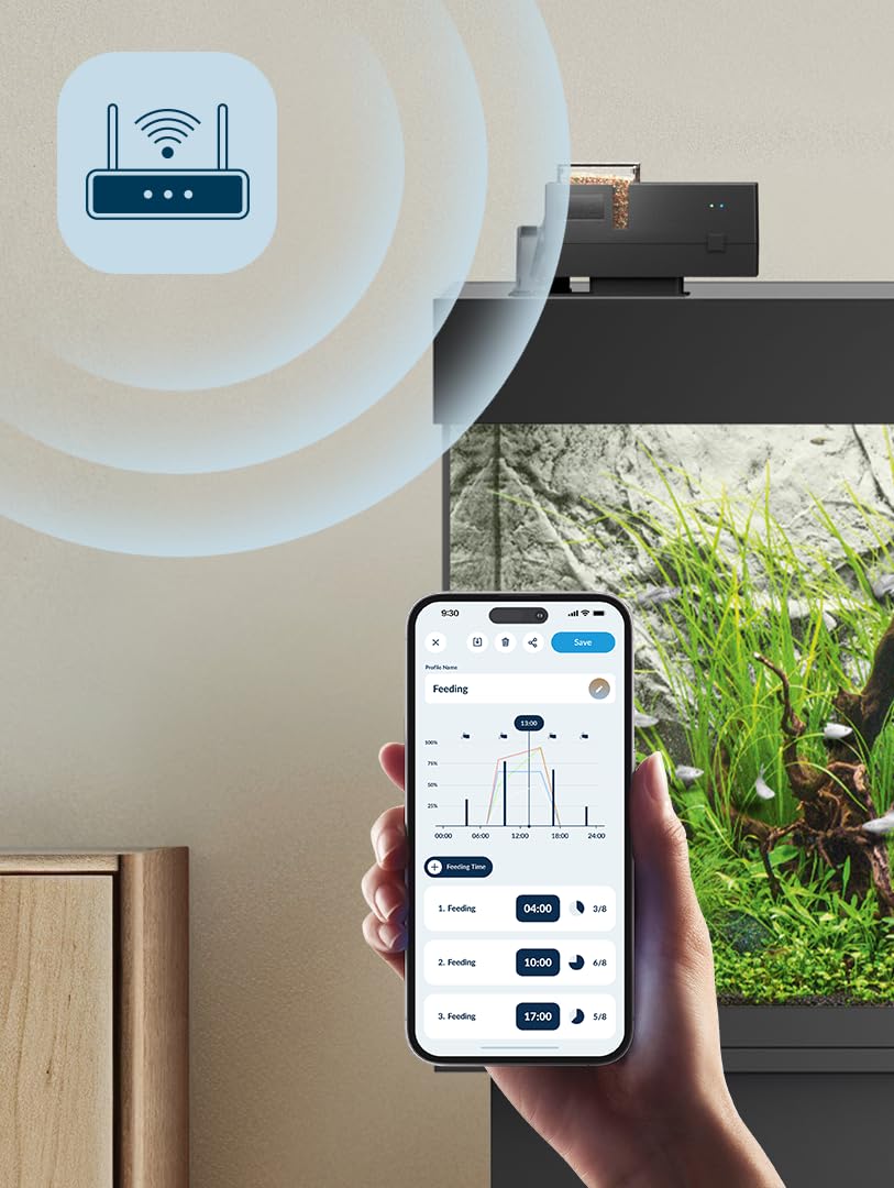 JUWEL Aquarium - SmartFeed AppControl - Smarter Futterautomat zur Steuerung per MyJUWEL App