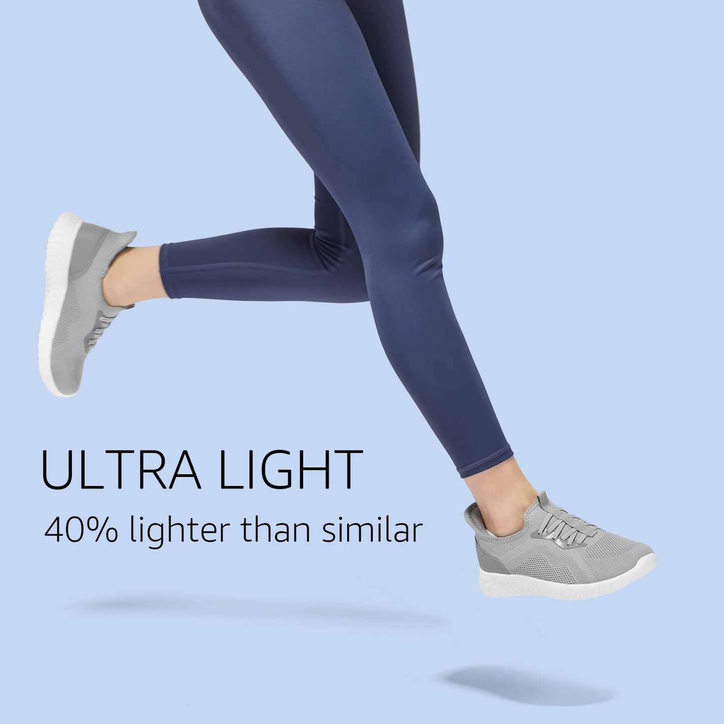 STQ Damen Slip on Sneakers Leichte Turnschuhe zum schlüpfen Bequeme Schlupfschuhe