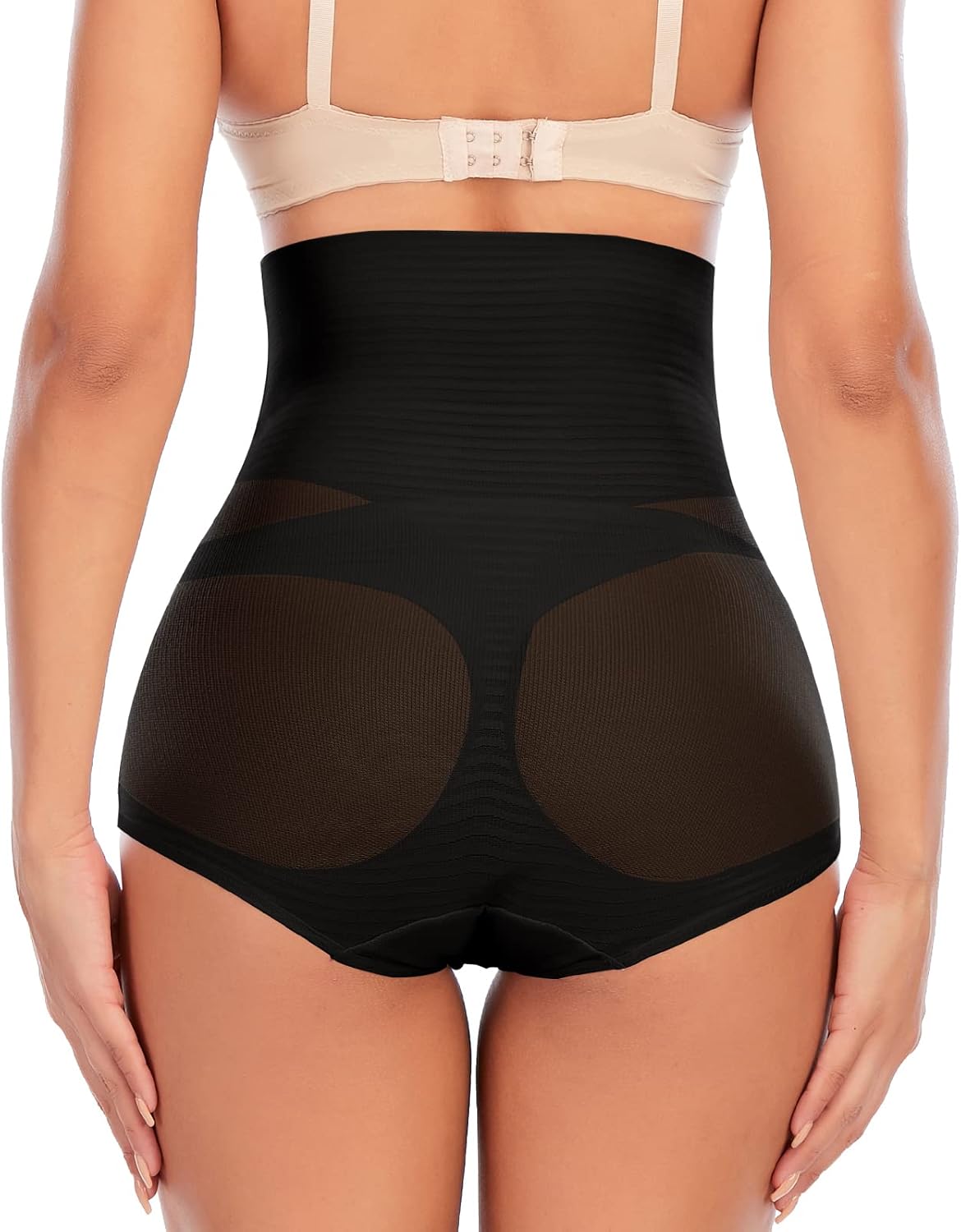 YARRCO Bauchweg Unterhose Damen Miederslips Shapewear Miederhose Hohe Taille Body Shaper Unterwäsche