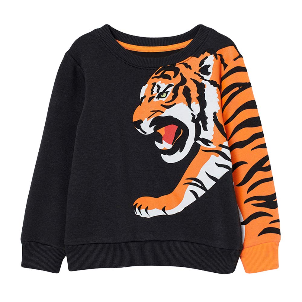 CM-Kid Sweatshirts Jungen Langarm Pullover Kinder Baumwolle Frühling Herbst Winter Warm Tops 1-7 Jahre Gr.92-122