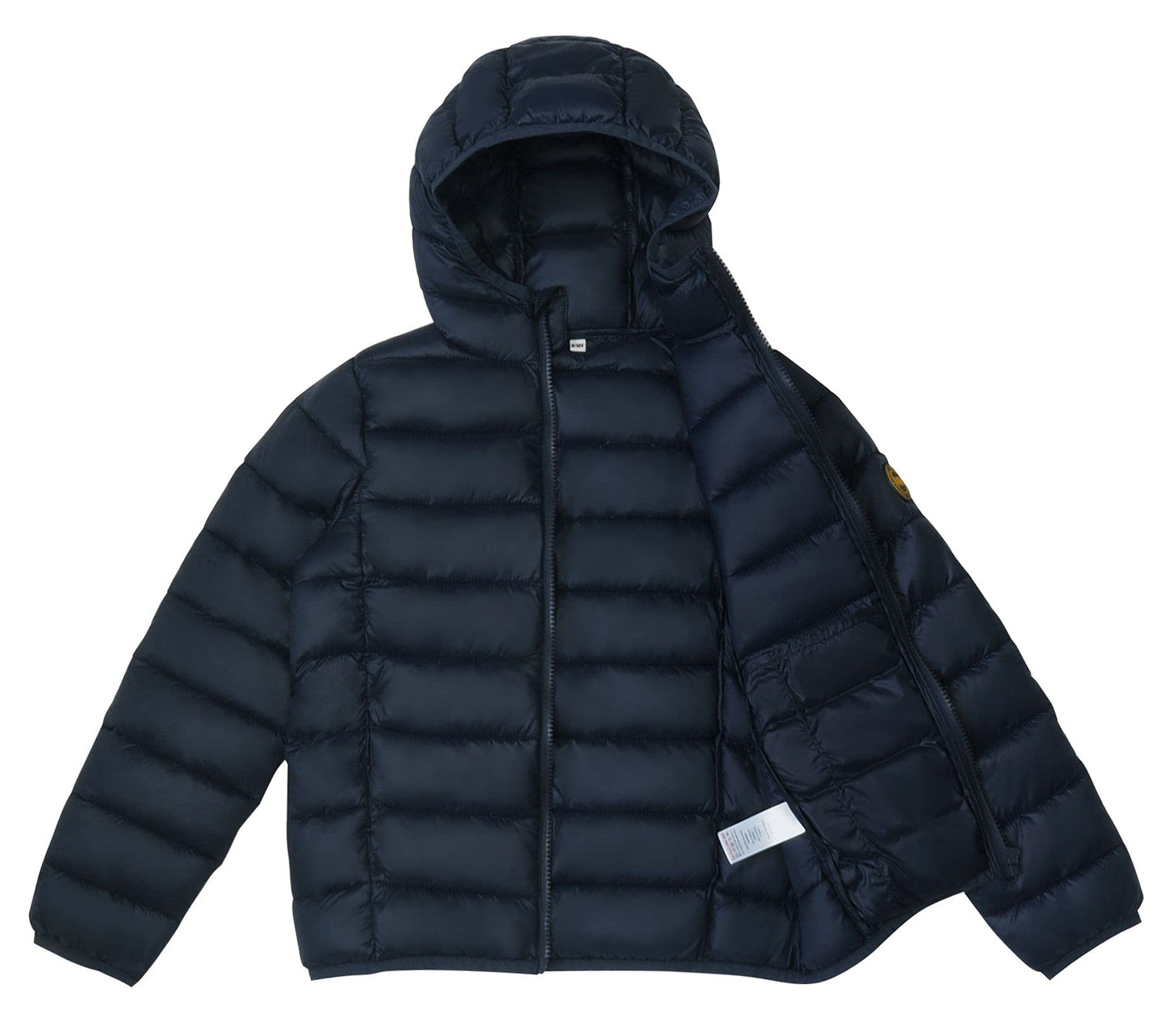 SOLOCOTE Jungen Wintermäntel Leichtgewichtige Wasserabweisende Winddichte Packbare Kapuzen Daunen Wie Wattierung Jacke