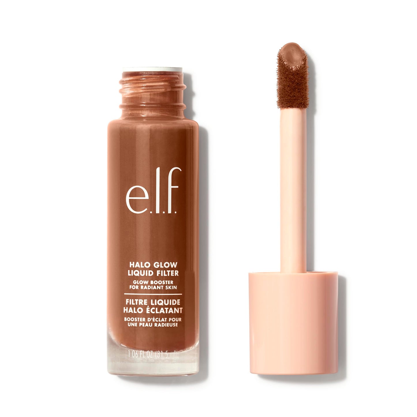 e.l.f. Halo Glow Liquid Filter, Illuminating Liquid Glow Booster For A Radiant Complexion, Infused With Hyaluronic Acid, 2 Fair- Light