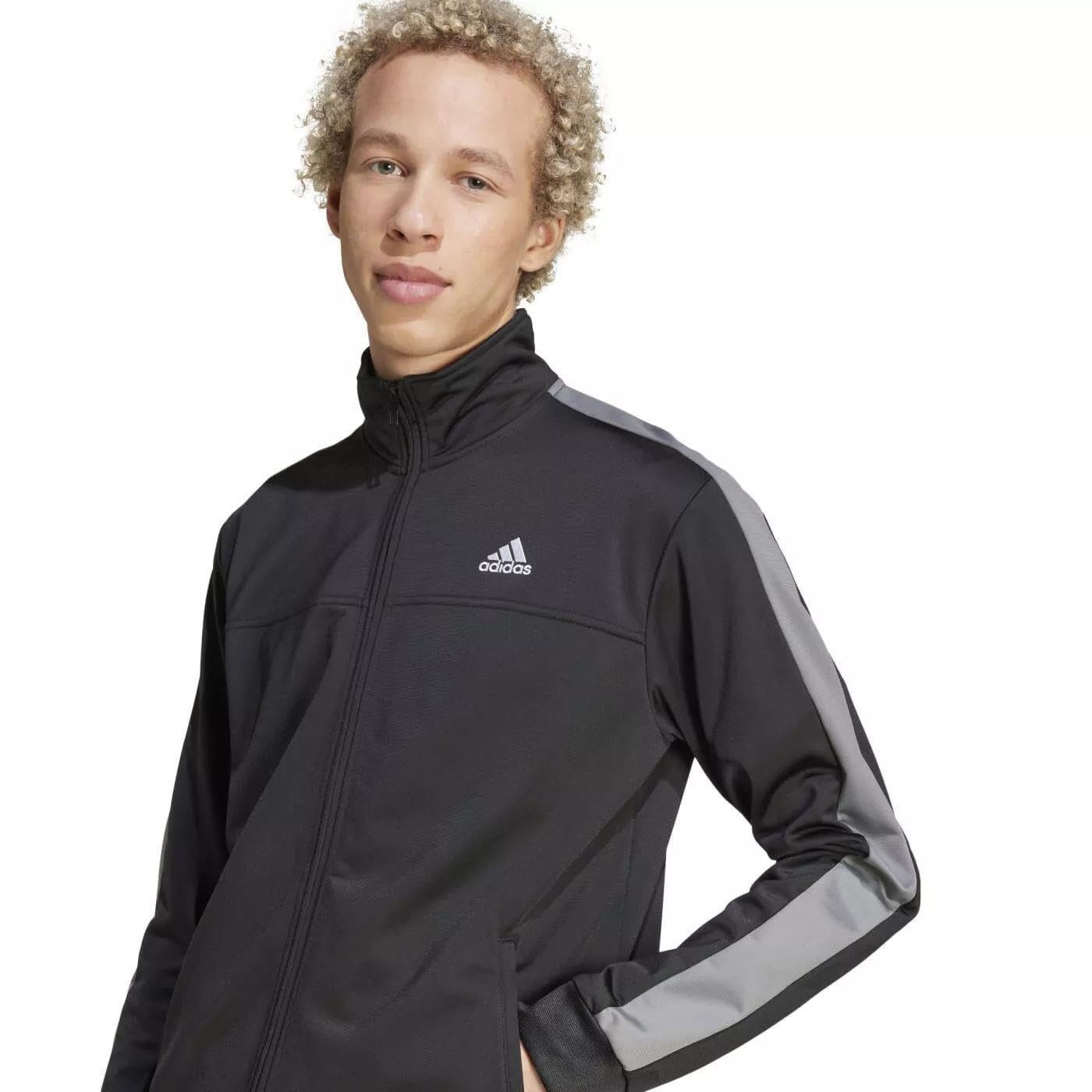adidas Herren Spw Small Logo Tricot Colorblock Tracksuits Trainingsanzug