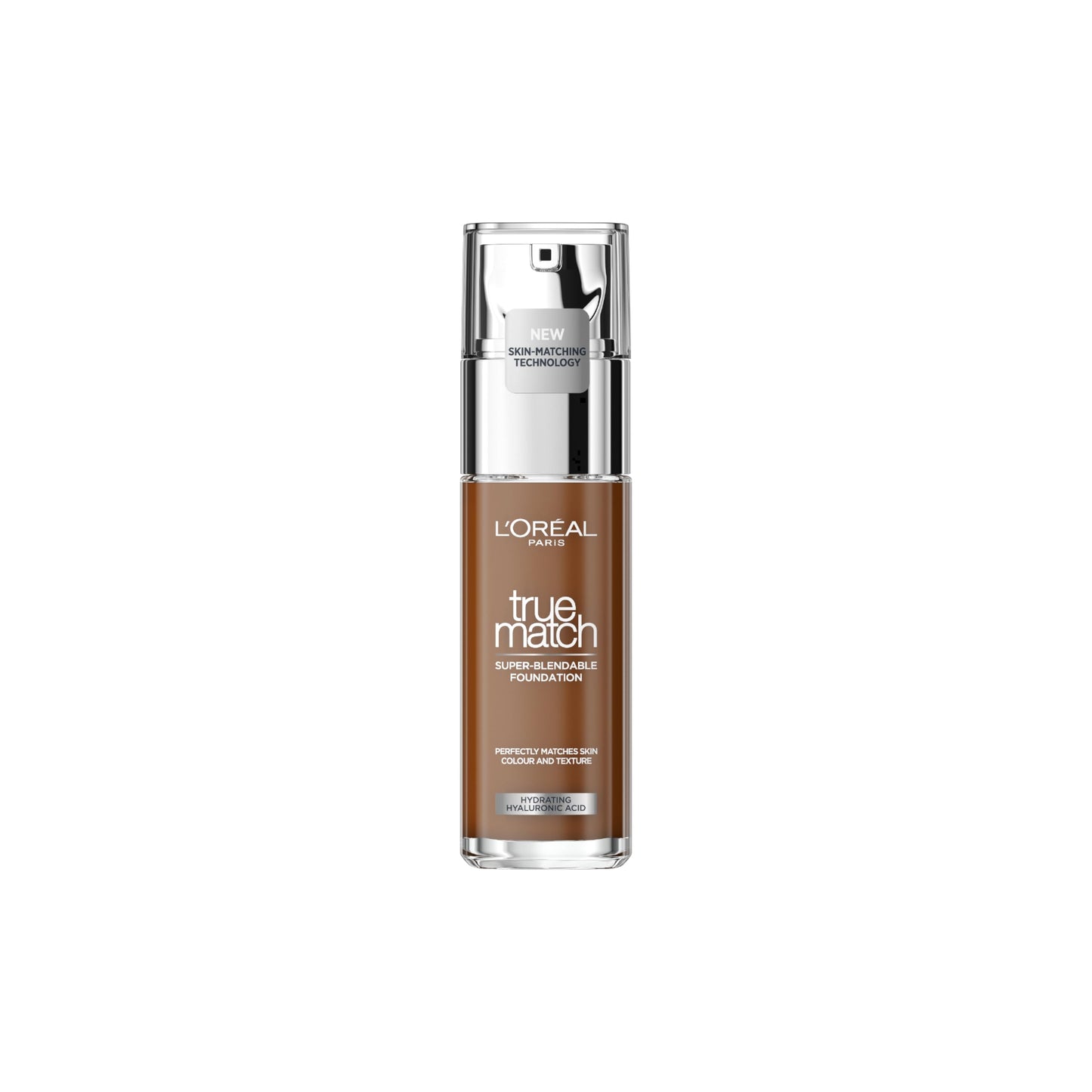 L'Oréal Paris Make up, Flüssige Foundation mit Hyaluron und Aloe Vera, True Match Make-Up, Nr. 5.N Sand, 30 ml
