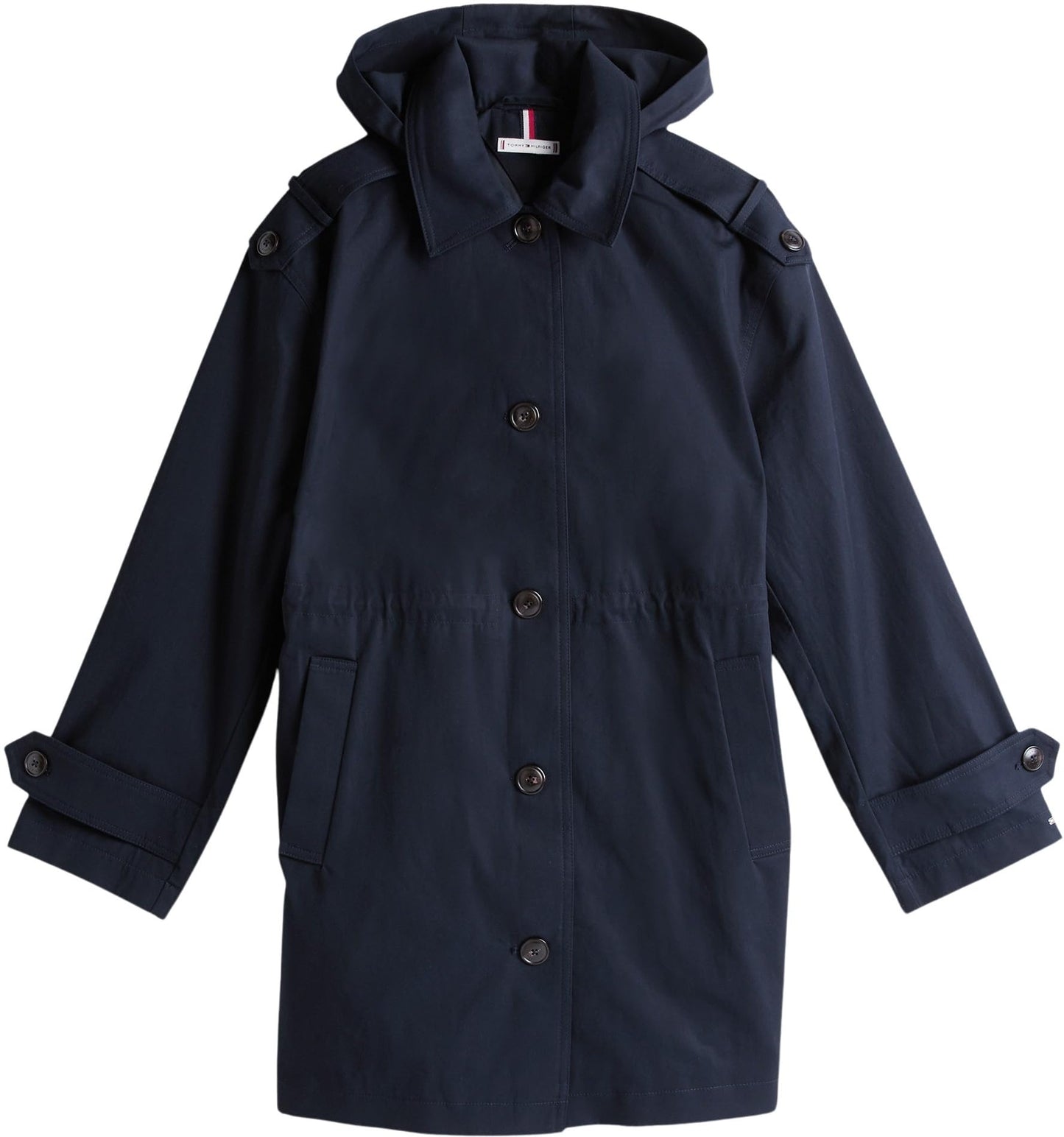 Tommy Hilfiger Damen Ess Cotton Hood Parka Ww0ww43742 ESS COTTON HOOD PARKA WW0WWW43742