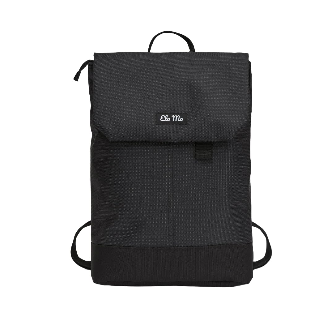 Ela Mo Rucksack Damen - Daypack schön u. durchdacht - Laptop Rucksäcke für Frauen - Anti Diebstahl Tasche für Schule, Uni, Business (Salmon)