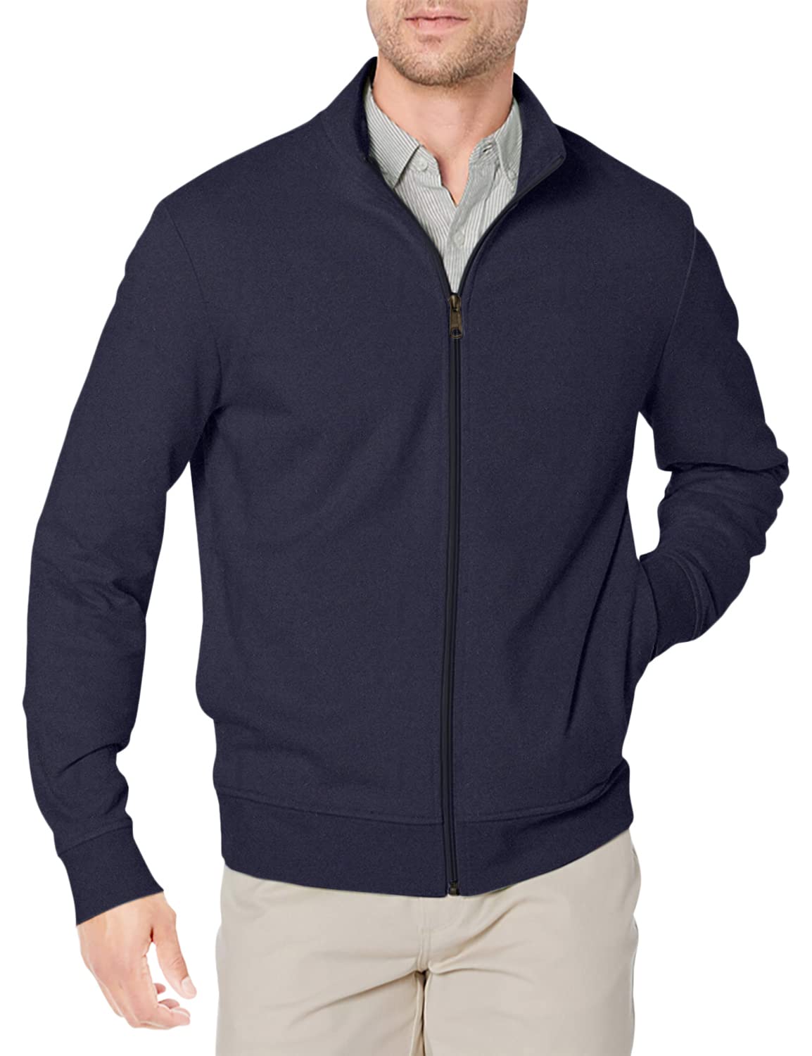 Amazon Essentials Mens Full Zip Fleece Jacket