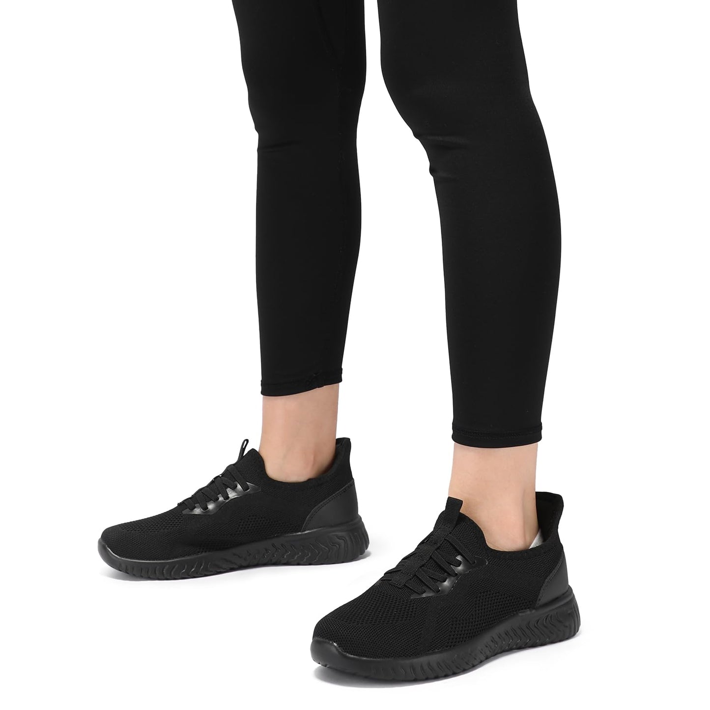STQ Damen Slip on Sneakers Leichte Turnschuhe zum schlüpfen Bequeme Schlupfschuhe