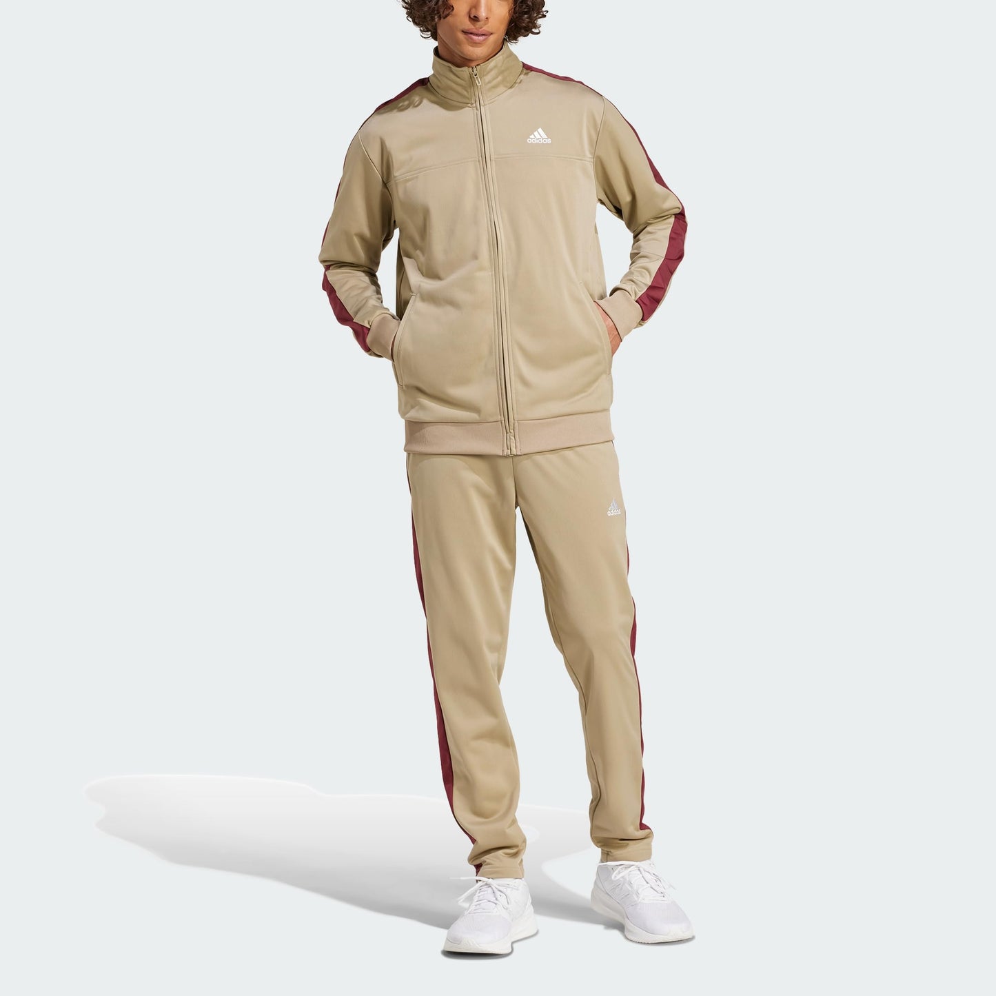 adidas Herren Spw Small Logo Tricot Colorblock Tracksuits Trainingsanzug